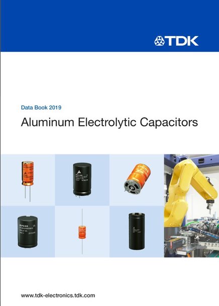 New Data Book for aluminum electrolytic capacitors